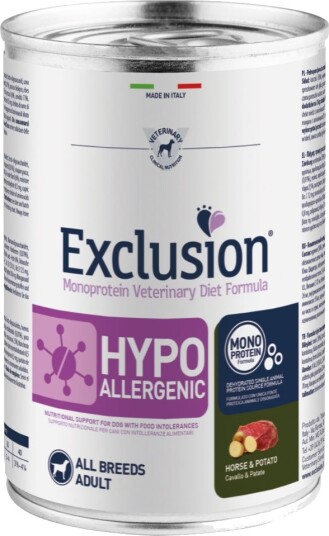 Exclusion Diett 1 X 400 G Hest & Poteter
