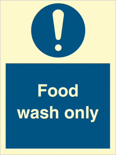 Food wash only