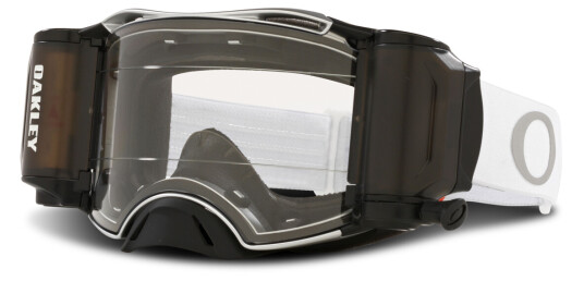 Oakley Crossbriller Roll Off Airbrake Tuff Blocks Hvit Klar Oakley Crossbriller Roll Off Airbrake Tuff Blocks Hvit Klar