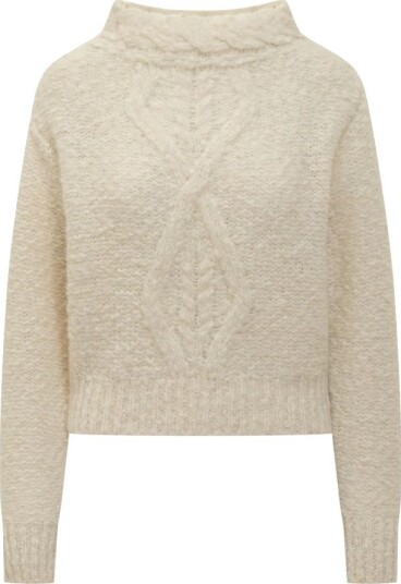 Isabel Marant Dame Strikkevarer Beige M,