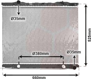 VAN WEZEL 83002056 Radiator motorkjøling