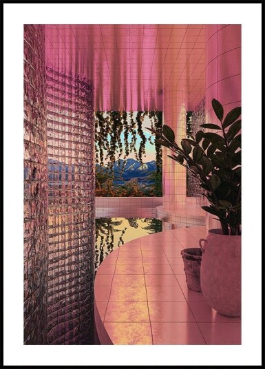 INDOOR POOL Plakat / 21x30cm