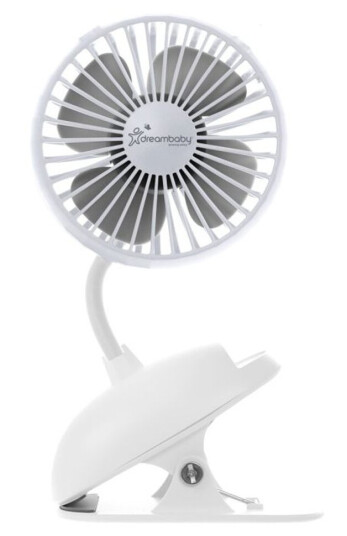 Vognvifte Dreambaby Clip-On Fan  White