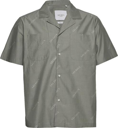 Les Deux | Les Deux Ss Jacquard Shirt | S