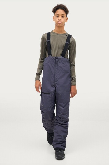Áhkká Skibukser Bib Ski Pants Jr Grå