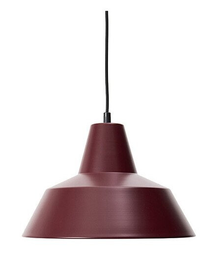 Made by Hand Workshop Pendant W2 Wine Red Made by Hand Workshop Pendant W2 Wine Red