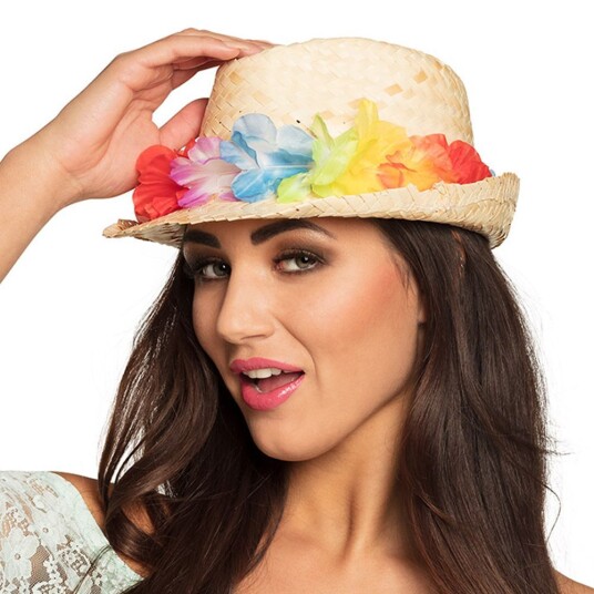 Boland Party Partners Hatt Aloha Med Blomstergirlander Boland Party Partners Hatt Aloha Med Blomstergirlander