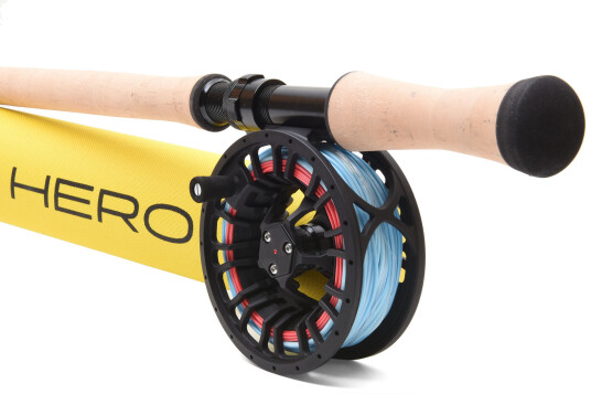 Vision Hero Salmon Outfit 14"7" #9 Tohånds Fluesett Vision Hero Salmon Outfit 14"7" #9 Tohånds Fluesett