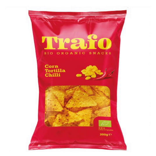 Trafo tortilla chips chili 200 g Trafo tortilla chips chili 200 g