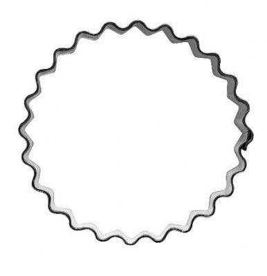 Pepperkakeform Bølgete Rund 5,5 Cm Pepperkakeform Bølgete Rund 5,5 Cm