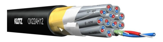 Klotz Ox22ah12 Omnifix Aes/ebu 12 Pair Dobbelt Skjermet *pris Pr Meter