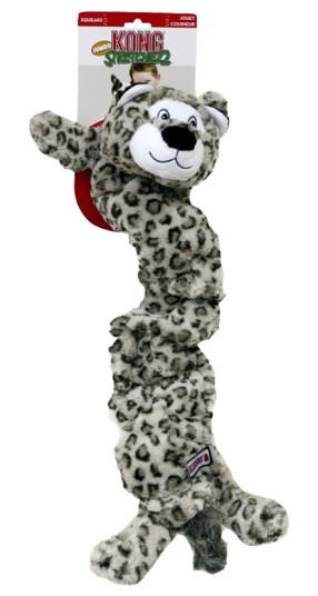 Kong Stretchezz Jumbo Snow Leopard Aktivitetsleke X-Large