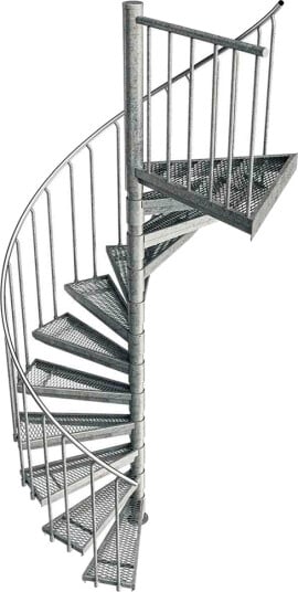 Scalant Scarvo M Spiraltrapp m/plattform 3,06 3,23 Ø130 Scalant Scarvo M Spiraltrapp m/plattform 3,06 3,23 Ø130
