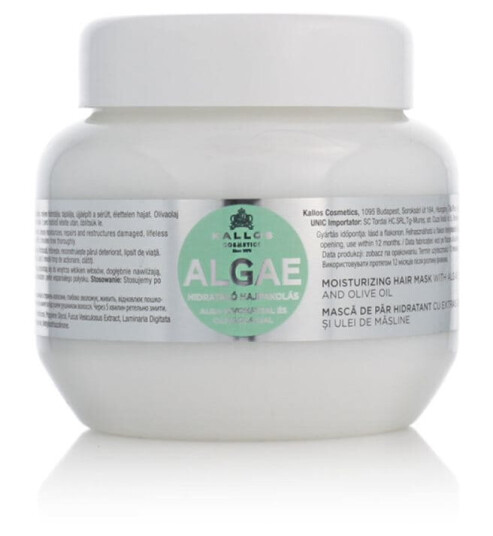 Kallos Cosmetics Fuktighetsgivende Maske Kallos Cosmetics Algae 275 Ml