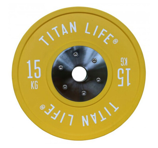 Titan Life PRO Titan Elite Bumper Plates 50 mm