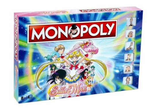 Winning Moves Monopoly Sailor Moon English Winning Moves Monopoly Sailor Moon English