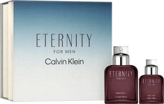 Calvin Klein Eternity Amber Essence Gavesett for Menn 100ml + 30ml EDP Calvin Klein Eternity Amber Essence Gavesett for Menn 100ml + 30ml EDP