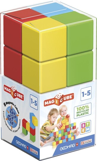 Geomag Magicube Byggesett Full Color Crystal 8 Deler Geomag Magicube Byggesett Full Color Crystal 8 Deler