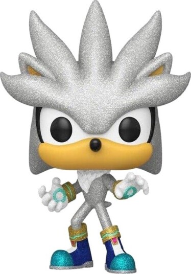 Northix POP-figur Sonic The Hedgehog Silver Exclusive