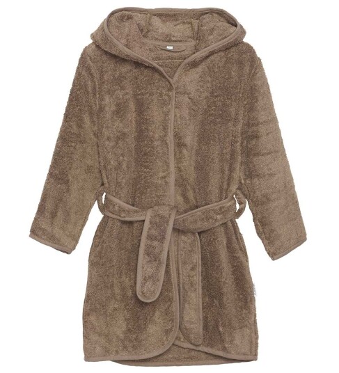 Pippi Bath Robe Brown 110\116