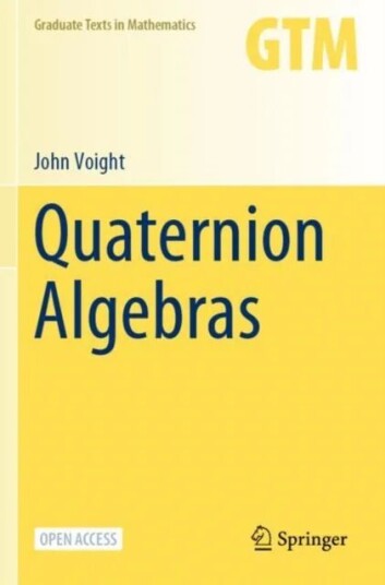 Quaternion Algebras Av John Voight