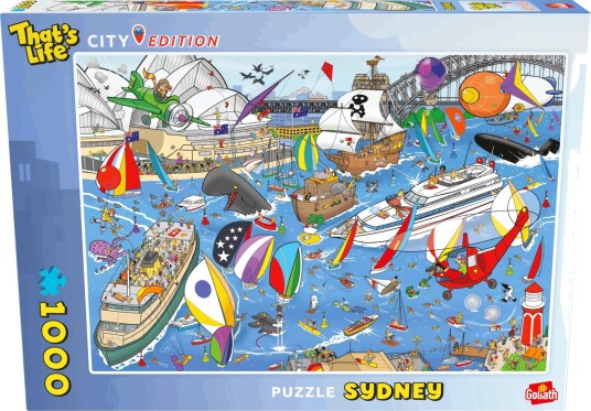 Goliath That's Life City Edition Puslespill 1000 Brikker Sydney