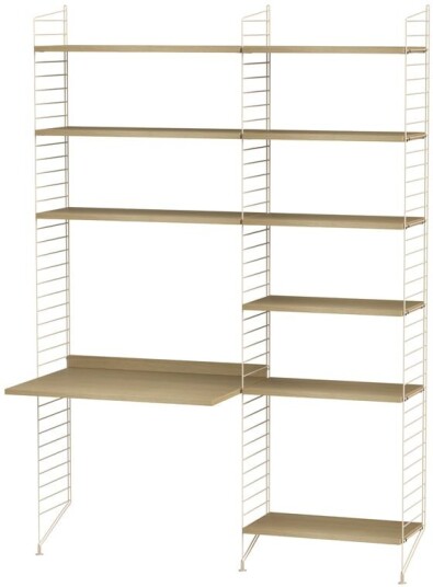 String barnerom eik & beige Kombinasjon D