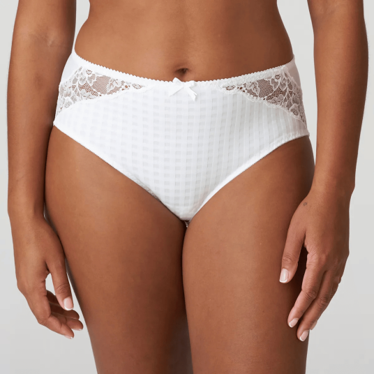 Primadonna Truser Madison High-Waisted Brief Hvit 44 Dame