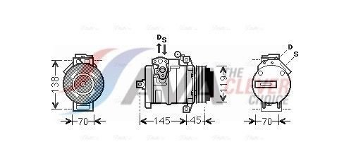 AC kompressor AVA Clever Choice MSAK530
