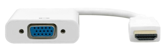 ProXtend HDMI to VGA Adapter White 20cm.