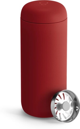 Fellow Carter termokopp med sprutbeskyttelse 47 cl Really red