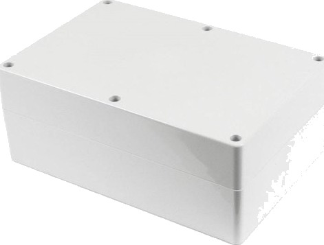 Hammond Electronics 1554 Pc 1554Xa2gy Universalskap 120 X 300 X 200 Polykarbonat Grå 1 Stk