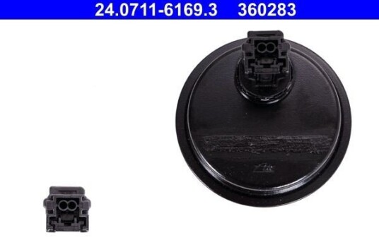 Sensor, ABS ATE 24.0711-6169.3