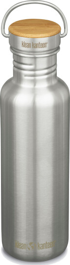 Klean Kanteen REFLECT 800ML (W/BAMBOO CAP) BRUSHED STAINLESS