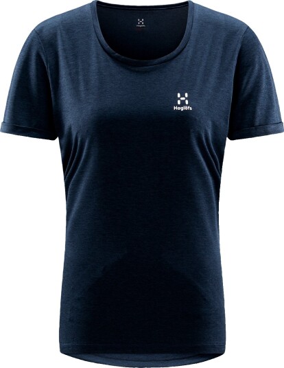 Haglöfs Women"s Ridge Hike Tee Tarn Blue Solid XS Haglöfs Women"s Ridge Hike Tee Tarn Blue Solid XS