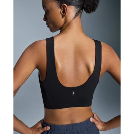 On Core 2-in-1 Crop Dame Black L