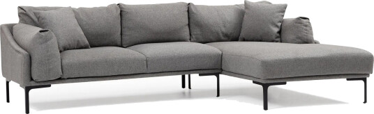 Glenure Sofa m. Divan 4 seters Grå Glenure Sofa m. Divan 4 seters Grå