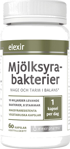 Melkesyrebakterier 60 kapsler