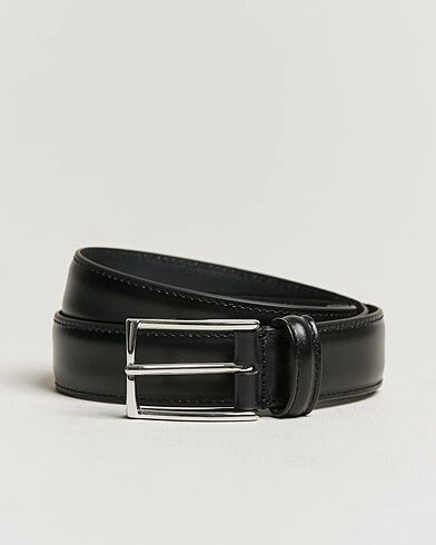 Anderson's Leather Suit Belt 3 cm Black Anderson's Leather Suit Belt 3 cm Black