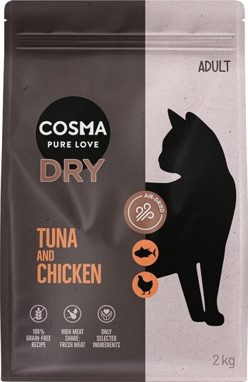 Cosma Tørrfôr Tørrfôr Tunfisk & Kylling 2 kg