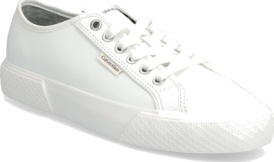 Calvin Klein Vulc Lace Up Low Lth White 37 Calvin Klein Vulc Lace Up Low Lth White 37