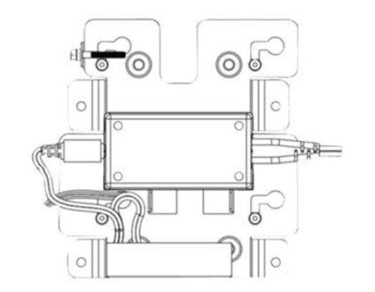 Zebra CC6000 WALL MOUNT BRACKET