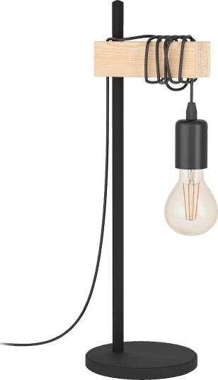 EGLO Bordlampe Townshend Svart Bordlamper