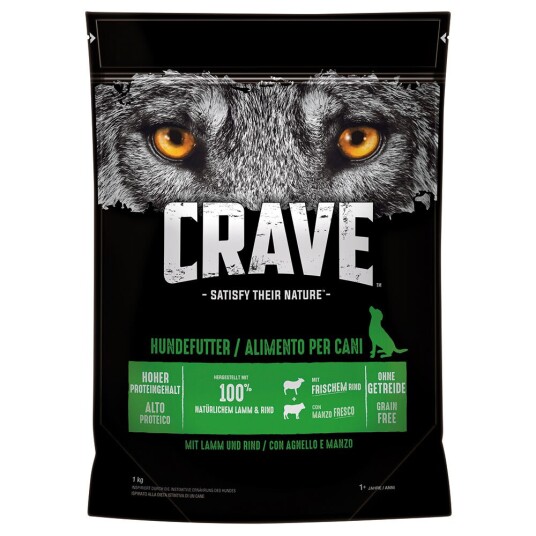 Crave Dog Adult Lamb & Beef 1 kg