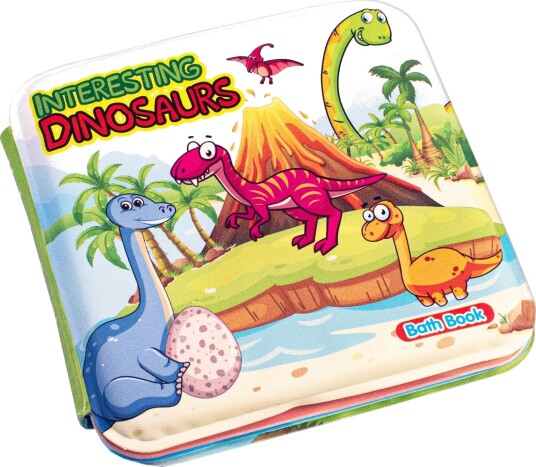 Magni Badebok Med Pipelyd 3+Mnd Dinosaurer