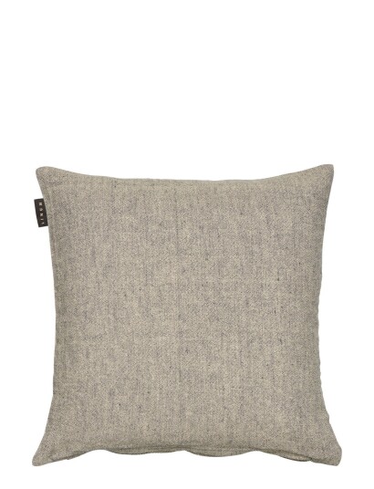 LINUM Hedvig Cushion Cover Beige LINUM INK BLUE 50X 50CM