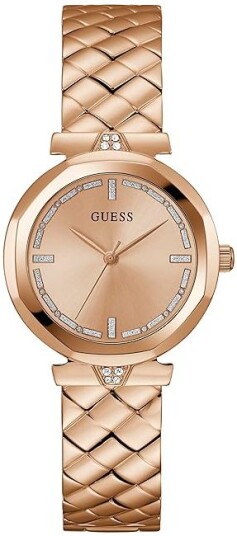 Guess Dameklokke GW0613L3 Rumour Rosegullfarget/Rose gulltonet stål Guess Dameklokke GW0613L3 Rumour Rosegullfarget/Rose gulltonet stål