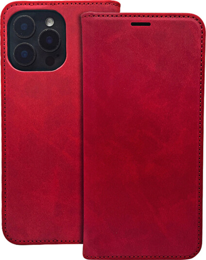 TFO Smart Suede-deksel til iPhone 17 Rød