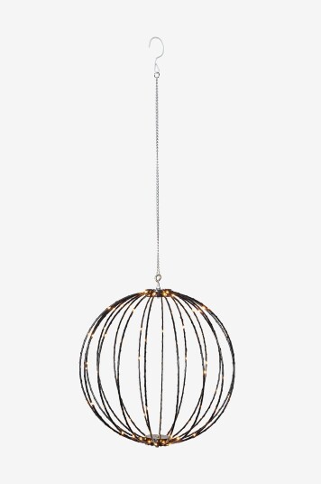Star Trading - Utendørs dekorasjon Mounty 40cm - Svart