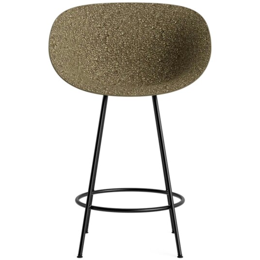 Normann Copenhagen Mat Barstol Lenestol 65 cm Seaweed / Sort Normann Copenhagen Mat Barstol Lenestol 65 cm Seaweed / Sort